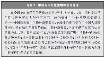 中国的生物多样性保护